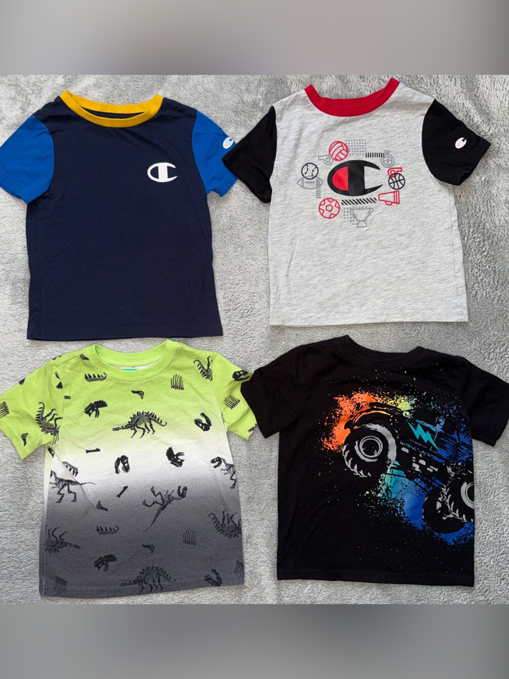 Champion Navy Tees - Boys